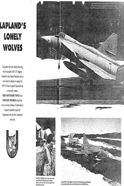 Laplands lonely wolves.